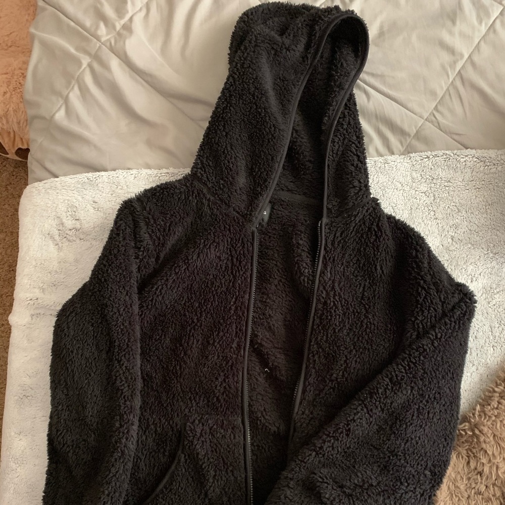 Fluffy jacket